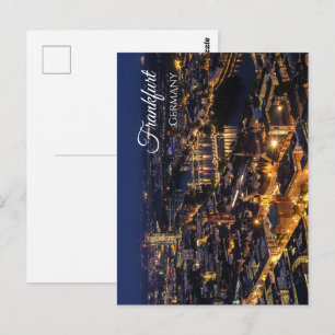 Frankfurt Am Main Germany Travel Postcard
