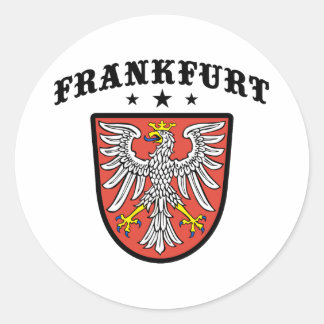 Frankfurt Classic Round Sticker