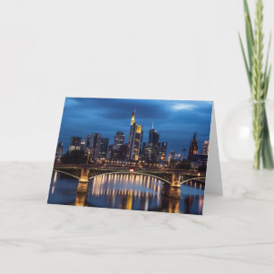 Frankfurt Germany Card