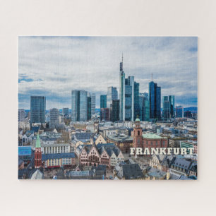 Frankfurt, Germany City View   Jigsaw Puzzle