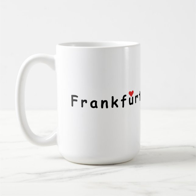 Frankfurt Germany Coffee Mug (Left)