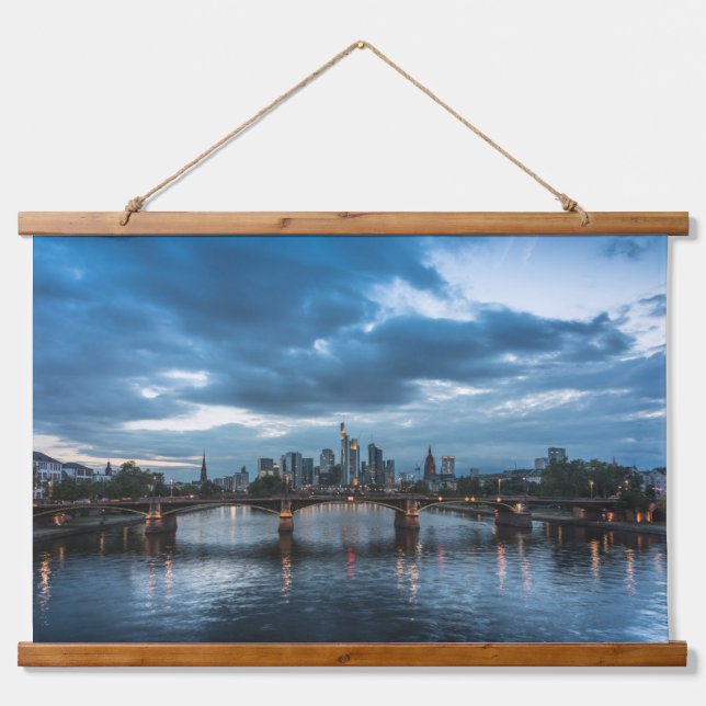 Frankfurt Germany Hanging Tapestry (Front)