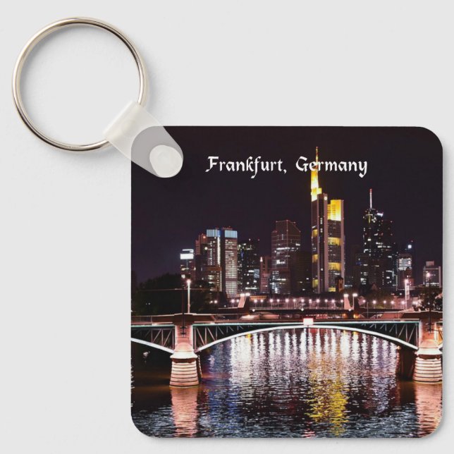 Frankfurt, Germany Key Ring (Front)