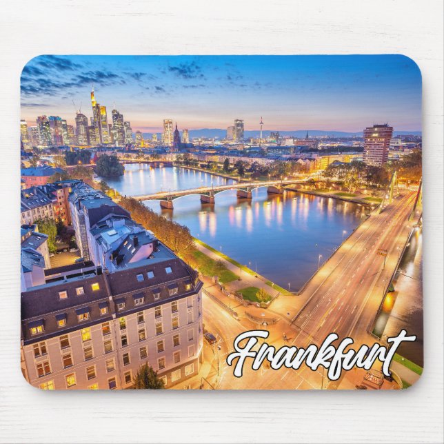 Frankfurt, Germany Mouse Mat (Front)