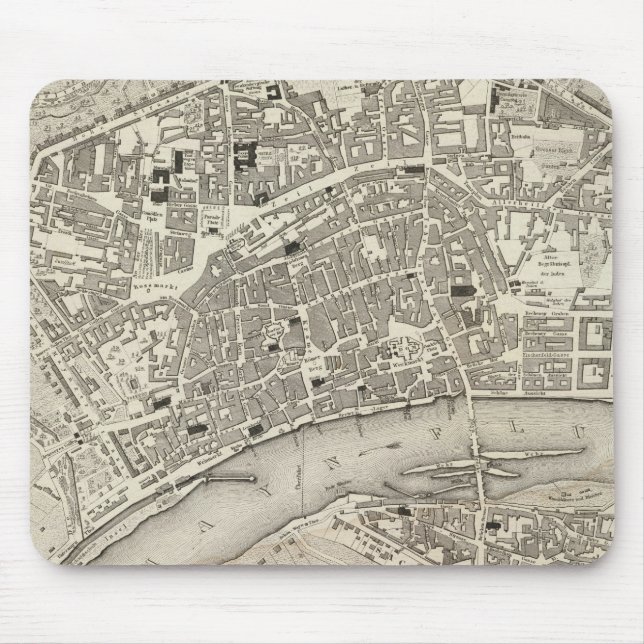 Frankfurt, Germany Mouse Mat (Front)