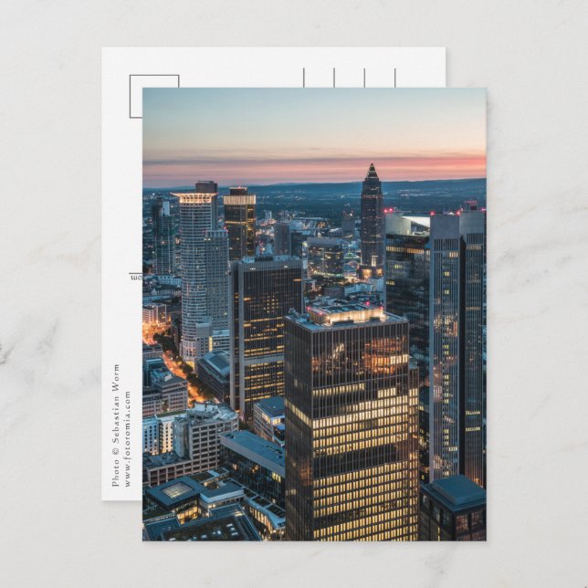 Frankfurt Germany Postcard (Front/Back)