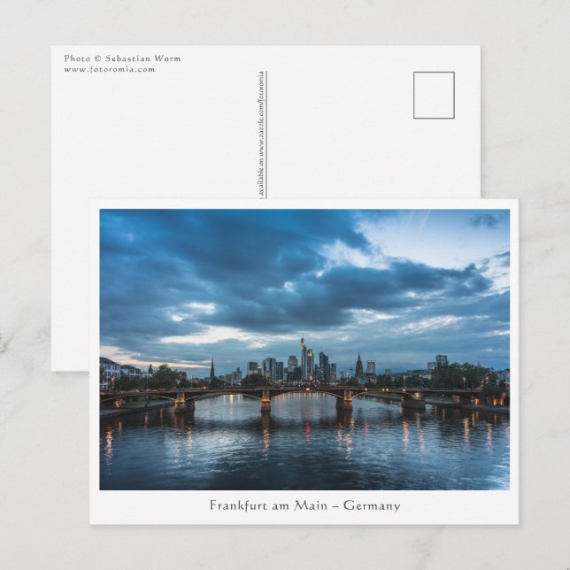 Frankfurt Germany Postcard (Front/Back)
