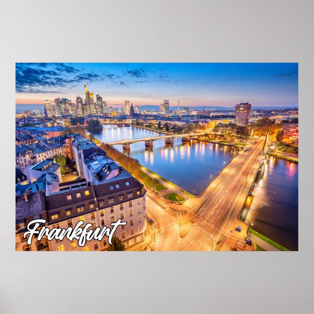 Frankfurt, Germany Poster (Front)