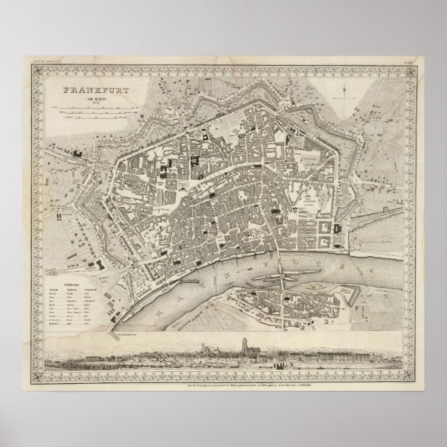 Frankfurt, Germany Poster (Front)