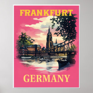 Frankfurt, Germany Poster