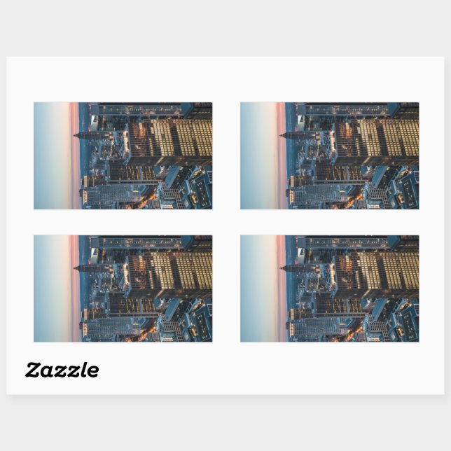 Frankfurt Germany Rectangular Sticker (Sheet)