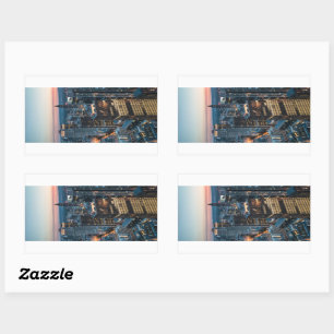 Frankfurt Germany Rectangular Sticker