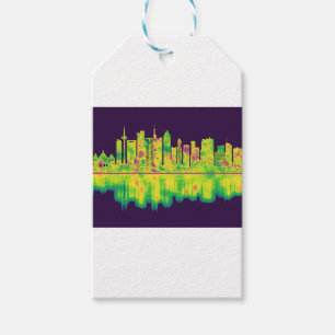 Frankfurt Germany Skyline Gift Tags