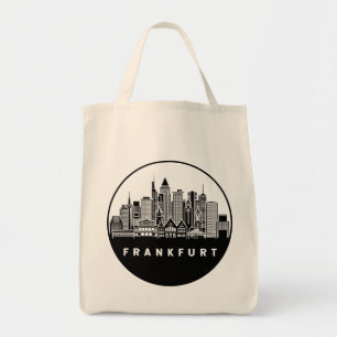 Frankfurt Germany Skyline Tote Bag