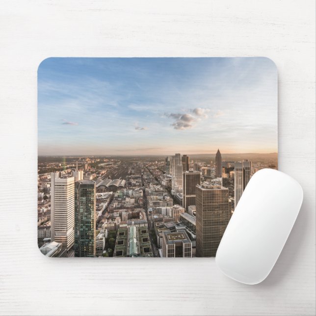 Frankfurt Main Germany Mouse Mat (With Mouse)