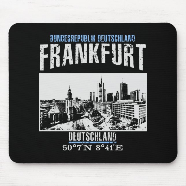 Frankfurt Mouse Mat (Front)