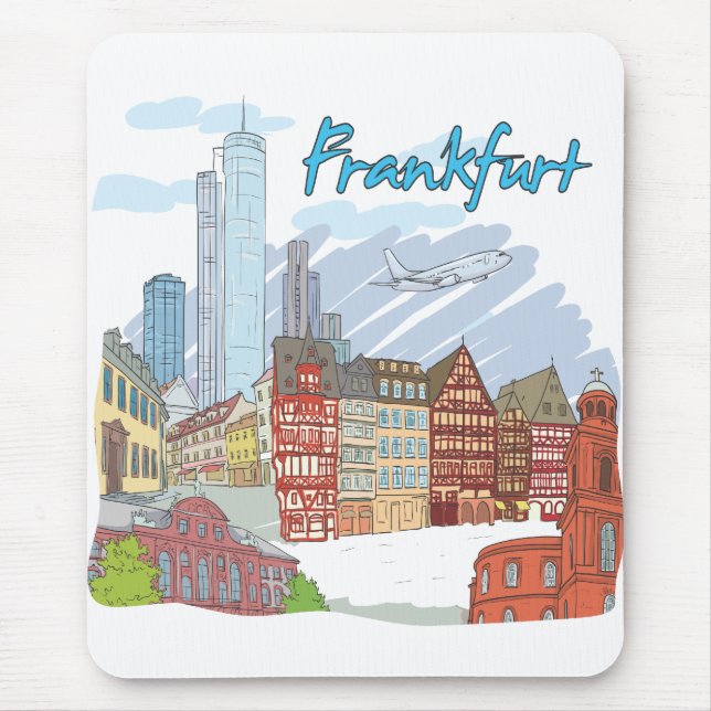 Frankfurt Mouse Mat (Front)