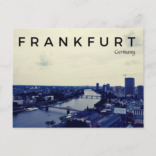 Frankfurt Postcard (Front)