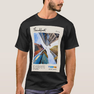 Frankfurt Vintage Watercolour Travel T-Shirt