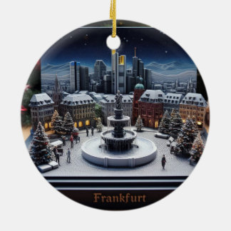 Frankfurt Wonderland: 3D Christmas Ornament