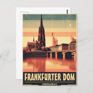 Frankfurter dom am main Frankfurt Cathedra Postcard
