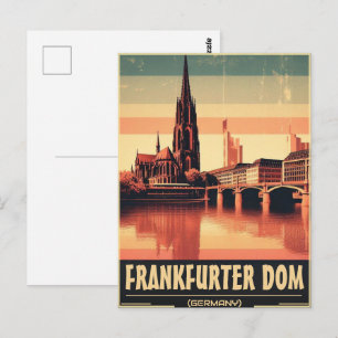 Frankfurter dom am main Frankfurt Cathedra Postcard