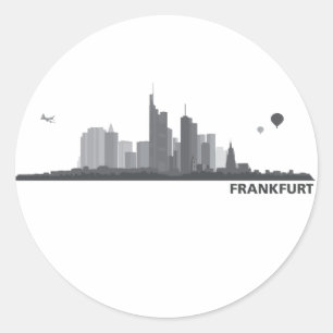 Frankfurter Geschenkideen Classic Round Sticker