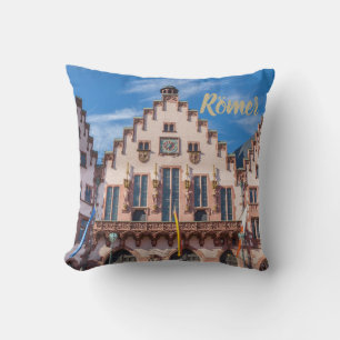 Frankfurter Roemer Germany Frankfurt City Hall Cushion