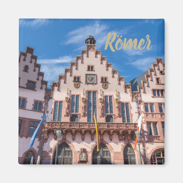 Frankfurter Roemer Germany Frankfurt City Hall Magnet (Front)
