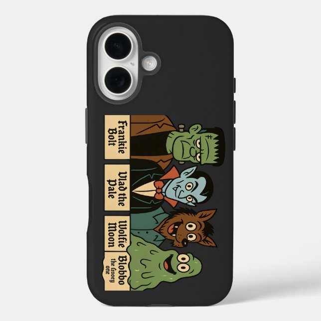 Frankie Bolt Vlad The Pale Funny Monster Squad Case-Mate iPhone Case (Back)