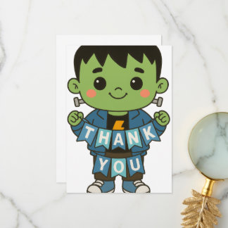 Frankie Boo Crew “Thank You” Card 