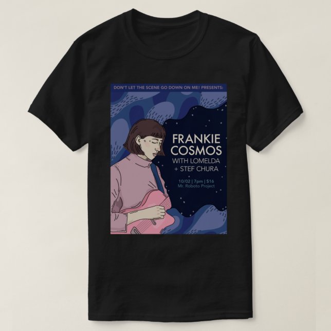 Frankie Cosmos Essential T-Shirt (Design Front)