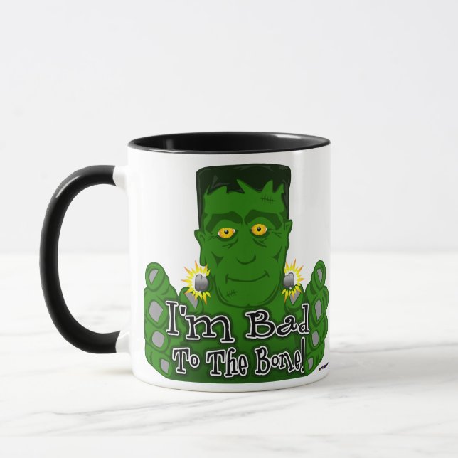 Frankie I'm Bad To The Bone! Mug (Left)
