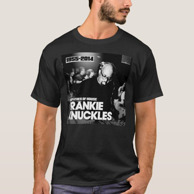 Frankie Knuckles RIP, Design Classic T-shirt (Front)