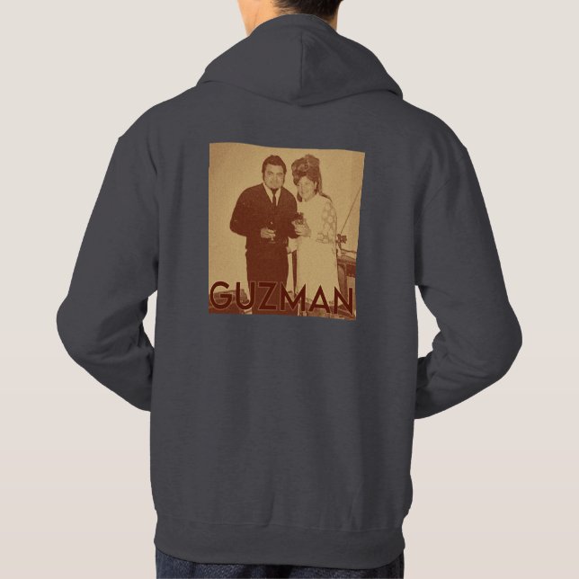 FRANKIE & MARGARET GUZMAN SR. men's Hoodie (Back)