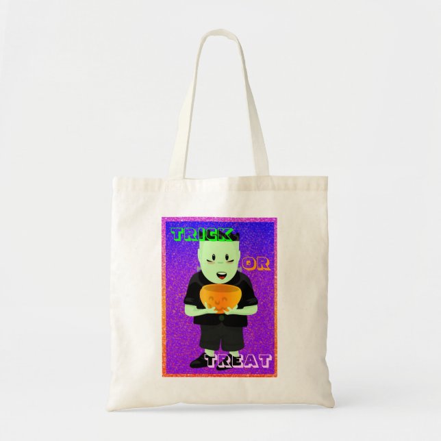 Frankie Trick or Treat Bag (Front)