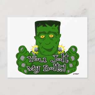 Frankie You Jolt My Bolts! Postcard