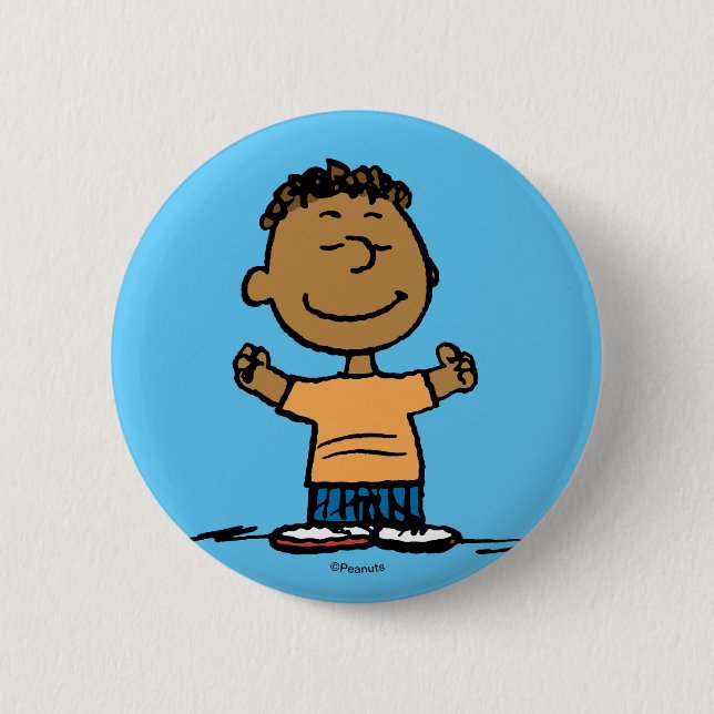 Franklin Arms Wide 6 Cm Round Badge (Front)