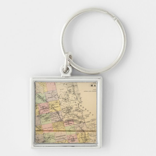 Franklin Co, Maine Key Ring (Front)