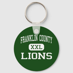 Franklin County - Lions - High - Carnesville Key Ring
