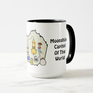 Franklin County, VA Moonshine Capitol Mug