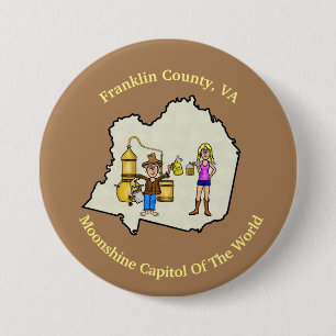 Franklin County, Virginia  Moonshine Button