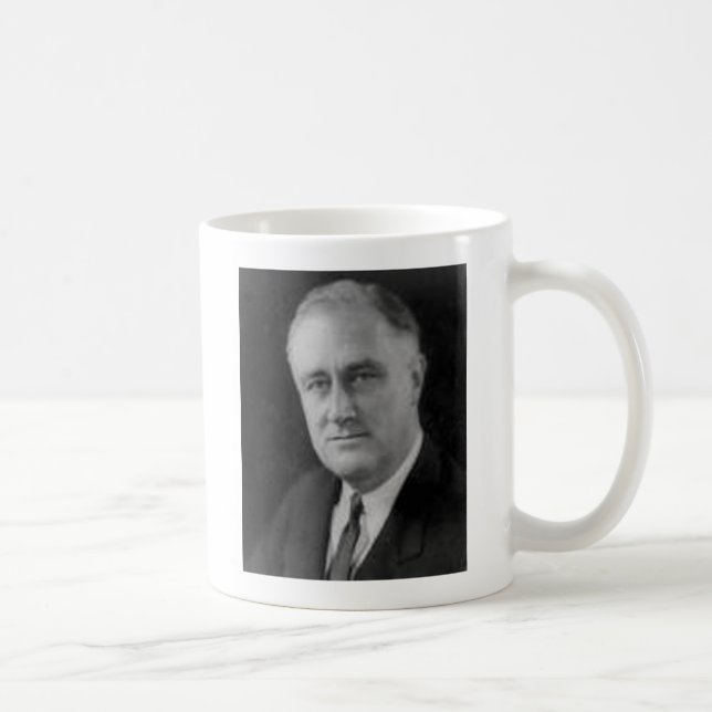 Franklin D Roosevelt Coffee Mug (Right)