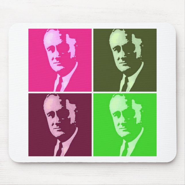 Franklin D. Roosevelt Mouse Mat (Front)