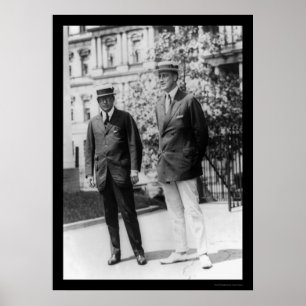 Franklin D. Roosevelt with Gov. James Cox 1920 Poster