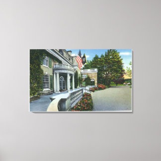Franklin D Roosevelt's House Canvas Print