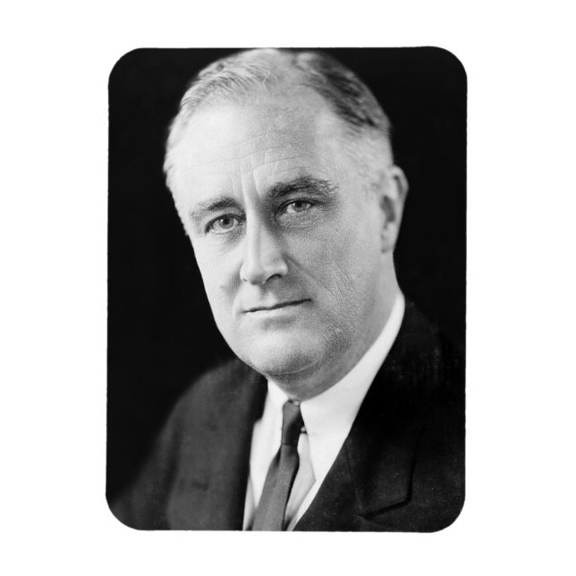 Franklin Delano Roosevelt Magnet (Vertical)