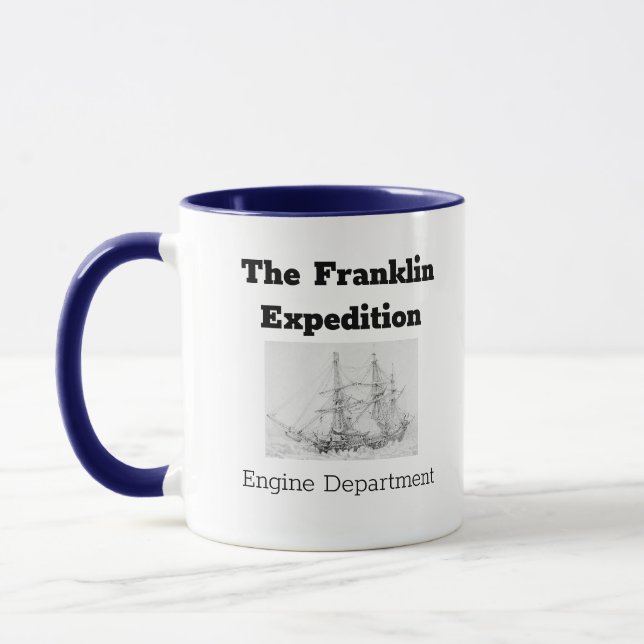 Franklin Expedition Engine Department Mug (Left)