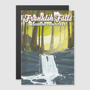 Franklin Falls Washington state USA