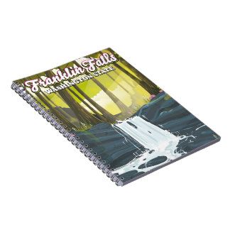 Franklin Falls Washington state USA Notebook
